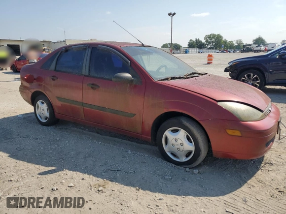 2004 Ford Focus LX with VIN 1FAFP33P64W200468, listed as a Copart auction lot 65288174 with 101,640 mi miles and Clean title. Bid and sale history available at DreamBid. Image 4.