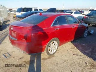 2013 Cadillac ATS with VIN 1G6AA5RX1D0126116, listed as a IAAI auction lot 41210425 with 187,168 mi miles and . Bid and sale history available at DreamBid. Image 4.