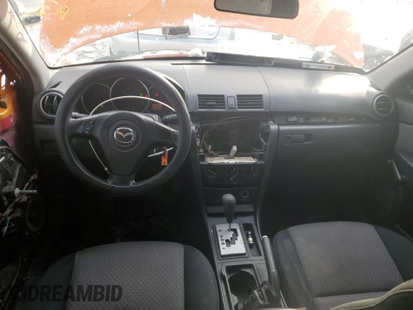 2006 Mazda 3 i with VIN JM1BK12F661446313, listed as a Copart auction lot 84544614 with 211,081 mi miles and Salvage Title. Bid and sale history available at carsss.com. Image 8.