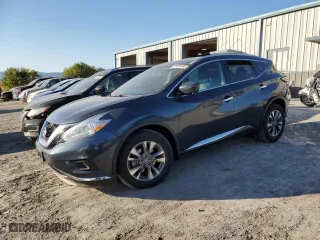 2017 Nissan Murano SL with VIN 5N1AZ2MH3HN107544, listed as a Copart auction lot 77431444 with 59,054 mi miles and Salvage Title. Bid and sale history available at carsss.com. Image 1.
