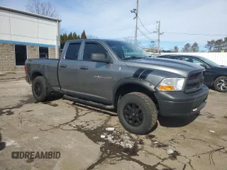 2011 Ram 1500 ST with VIN 1D7RV1GT0BS616826, listed as a Copart auction lot 46655695 with 92,885 mi miles and Salvage Title. Bid and sale history available at carsss.com. Image 4.
