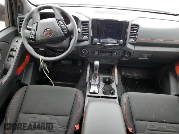 2023 Nissan Frontier PRO-4X with VIN 1N6ED1EK2PN663980, listed as a Copart auction lot 74612904 with 0 mi miles and Non Repairable. Bid and sale history available at carsss.com. Image 8.