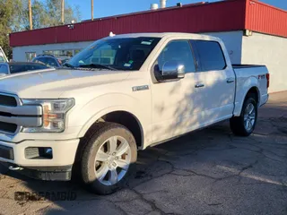 2018 Ford F-150 XL с VIN 1FTEW1EG8JFD27888, выставлен на аукционе Copart как лот 58016475 с пробегом 95 494 миль миль и Чистый • Clean title. История ставок и продаж доступна на DreamBid. Изображение 2.