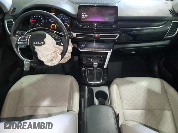 2023 Kia Seltos EX with VIN KNDERCAA2P7414838, listed as a Copart auction lot 87910445 with 38,662 mi miles and Non Repairable. Bid and sale history available at DreamBid. Image 8.