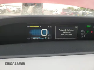 2016 Toyota Prius Two with VIN JTDKBRFU4G3516422, listed as a Copart auction lot 54629045 with 79,228 mi miles and Salvage Title. Bid and sale history available at DreamBid. Image 9.