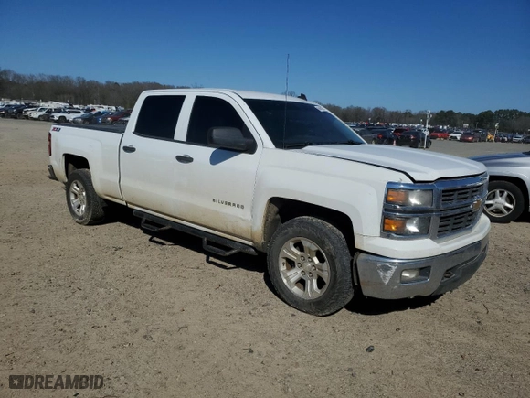 2014 Chevrolet Silverado 1500 LT with VIN 3GCUKREC7EG115281, listed as a Copart auction lot 45451825 with 182,039 mi miles and Clean Title. Bid and sale history available at carsss.com. Image 4.