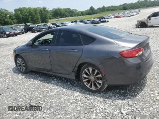 2015 Chrysler 200 S with VIN 1C3CCCBB1FN655126, listed as a Copart auction lot 57290915 with 148,355 mi miles and Salvage title. Bid and sale history available at DreamBid. Image 2.
