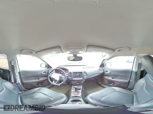 2018 Jeep Compass Trailhawk with VIN 3C4NJDDB1JT130136, listed as a Copart auction lot 47416525 with 74,662 mi miles and Salvage Title. Bid and sale history available at carsss.com. Image 14.