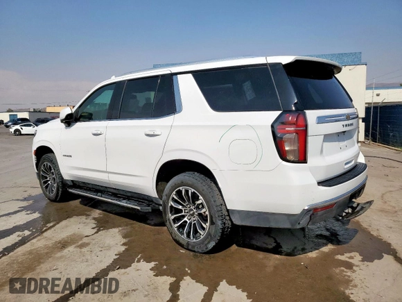 2021 Chevrolet Tahoe LT with VIN 1GNSCNKDXMR263862, listed as a Copart auction lot 58743585 with 131,743 mi miles and Clean title. Bid and sale history available at DreamBid. Image 2.