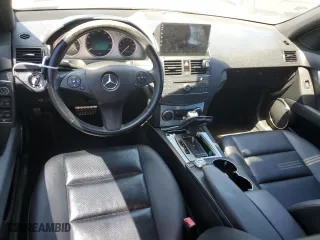 2008 Mercedes-Benz C-Class 3.0L Sport with VIN WDDGF54X58R038614, listed as a Copart auction lot 53324005 with 0 mi miles and Clean Title. Bid and sale history available at carsss.com. Image 8.