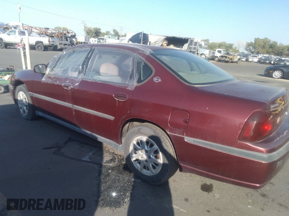 2000 Chevrolet Impala with VIN 2G1WF55E5Y9136936, listed as a IAAI auction lot 31257276 with Not provided miles and . Bid and sale history available at DreamBid. Image 3.
