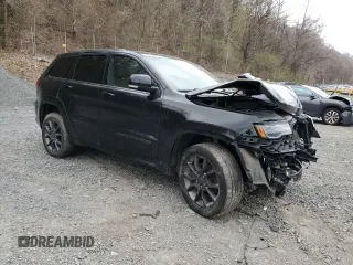 2021 Jeep Grand Cherokee High Altitude with VIN 1C4RJFCG4MC550600, listed as a Copart auction lot 53254125 with Not provided miles and Salvage title. Bid and sale history available at DreamBid. Image 4.