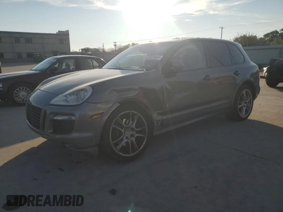 2008 Porsche Cayenne GTS with VIN WP1AD29P08LA74368, listed as a Copart auction lot 72423554 with 236,693 mi miles and Salvage title. Bid and sale history available at DreamBid. Image 1.