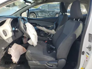 2015 Toyota Yaris L with VIN VNKJTUD3XFA016045, listed as a Copart auction lot 52599155 with 0 mi miles and Salvage Title. Bid and sale history available at carsss.com. Image 7.