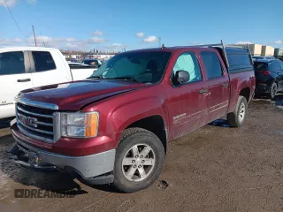 2013 GMC Sierra 1500 SLE z VIN 3GTP2VE72DG140046, wystawiony jako Copart lot #53315325 z przebiegiem 107 757 mil mil oraz Szkoda całkowita • Salvage title. Historia ofert i sprzedaży dostępna na DreamBid. Obrazek 1.