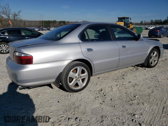2002 Acura TL Type S w/Navigation with VIN 19UUA569X2A051439, listed as a Copart auction lot 86293914 with 217,101 mi miles and Salvage Title. Bid and sale history available at carsss.com. Image 3.