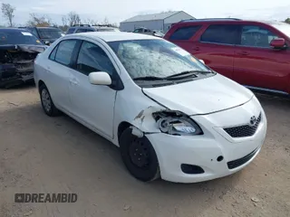2012 Toyota Yaris with VIN JTDBT4K37CL033739, listed as a IAAI auction lot 40781192 with 181,647 mi miles. Bid and sale history available at carsss.com. Image 1.