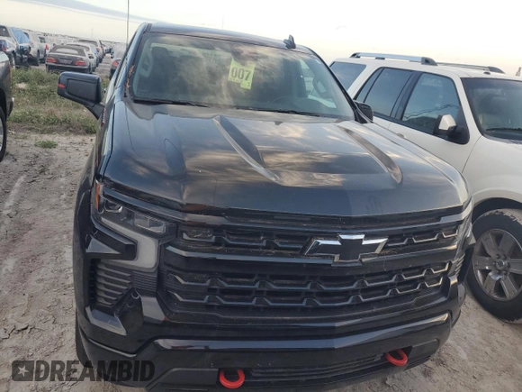 2024 Chevrolet Silverado 1500 RST with VIN 1GCPADED7RZ207847, listed as a Copart auction lot 76669534 with 11,898 mi miles and Salvage Title. Bid and sale history available at carsss.com. Image 5.
