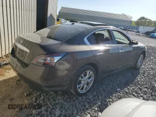 2013 Nissan Maxima SV with VIN 1N4AA5AP4DC811286, listed as a Copart auction lot 52349505 with Not Provided miles and Salvage Title. Bid and sale history available at DreamBid. Image 3.