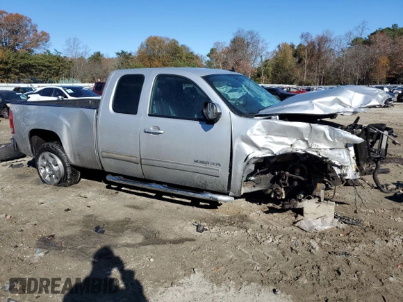 2011 GMC Sierra 1500 with VIN 1GTR1WE05BZ285941, listed as a Copart auction lot 79712844 with Not Provided miles and Salvage Title. Bid and sale history available at DreamBid. Image 4.