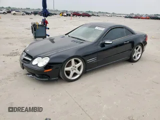 2004 Mercedes-Benz SL 500 z VIN WDBSK75F54F069695, wystawiony jako Copart lot #57407635 z przebiegiem Nie podano mil oraz Szkoda całkowita • Salvage title. Historia ofert i sprzedaży dostępna na DreamBid. Obrazek 1.