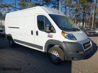 2021 Ram ProMaster Cargo Van with VIN 3C6LRVDG0ME534885, listed as a IAAI auction lot 41640131 with 38,226 mi miles. Bid and sale history available at carsss.com. Image 1.