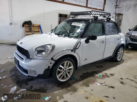 2011 MINI Countryman S with VIN WMWZC5C57BWL54811, listed as a Copart auction lot 88458105 with 117,448 mi miles and Clean Title. Bid and sale history available at DreamBid. Image 1.