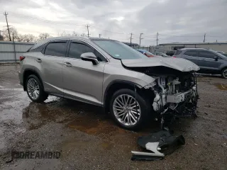 2020 Lexus RX with VIN 2T2JGMDA8LC047485, listed as a Copart auction lot 47638335 with 34,531 mi miles and Salvage Title. Bid and sale history available at carsss.com. Image 4.