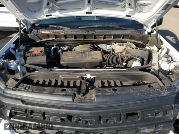 2023 Chevrolet Silverado 1500 Work Truck with VIN 3GCNAAEDXPG198788, listed as a Copart auction lot 81760444 with 23,608 mi miles and Salvage Title. Bid and sale history available at DreamBid. Image 11.