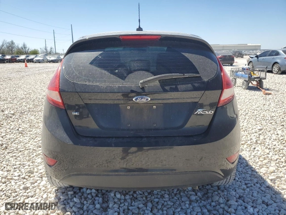 2012 Ford Fiesta SE with VIN 3FADP4EJXCM105464, listed as a Copart auction lot 49852925 with 152,883 mi miles and Salvage Title. Bid and sale history available at carsss.com. Image 6.