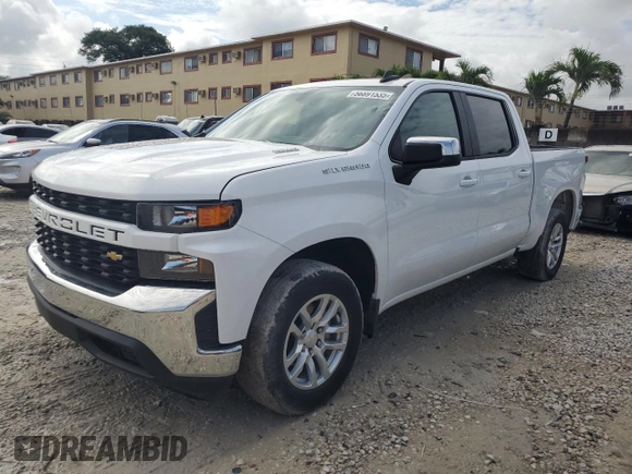 2020 Chevrolet Silverado 1500 LT with VIN 3GCPWCET0LG185071, listed as a Copart auction lot 56891535 with 27,263 mi miles and Clean Title. Bid and sale history available at DreamBid. Image 1.