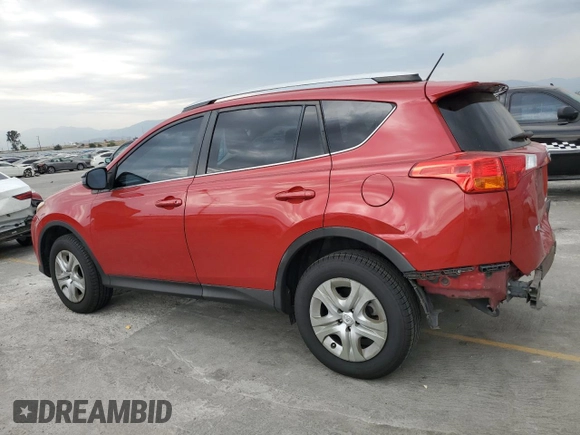 2014 Toyota RAV4 LE with VIN 2T3ZFREV6EW091549, listed as a Copart auction lot 59600405 with 98,939 mi miles and Salvage title. Bid and sale history available at DreamBid. Image 2.