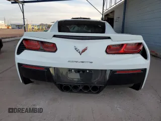 2016 Chevrolet Corvette 2LT with VIN 1G1YD2D7XG5104818, listed as a Copart auction lot 51852795 with 67,286 mi miles and Salvage Title. Bid and sale history available at carsss.com. Image 6.