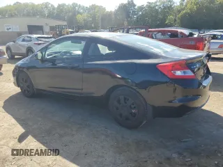 2013 Honda Civic Cpe LX with VIN 2HGFG3B53DH527761, listed as a Copart auction lot 70784624 with 95,322 mi miles and Salvage Title. Bid and sale history available at carsss.com. Image 2.