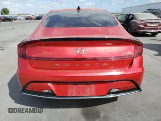 2020 Hyundai Sonata Hybrid Ultimate with VIN KMHL34JJ6LA009976, listed as a Copart auction lot 71633664 with 56,756 mi miles and Salvage Title. Bid and sale history available at carsss.com. Image 6.