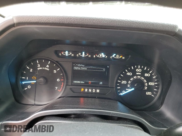 2018 Ford F-150 XL with VIN 1FTEX1CP5JKF36674, listed as a Copart auction lot 48955705 with 95,362 mi miles and Salvage Title. Bid and sale history available at carsss.com. Image 9.