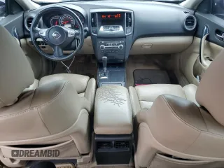 2013 Nissan Maxima S with VIN 1N4AA5AP0DC839814, listed as a Copart auction lot 59580805 with 217,636 mi miles and Salvage title. Bid and sale history available at DreamBid. Image 8.