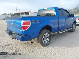2014 Ford F-150 XL with VIN 1FTFX1EF1EFC85059, listed as a IAAI auction lot 41524443 with 85,882 mi miles. Bid and sale history available at carsss.com. Image 4.