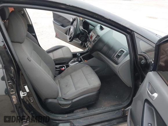 2017 Kia Forte LX with VIN 3KPFK4A78HE078892, listed as a IAAI auction lot 41435604 with 114,035 mi miles. Bid and sale history available at carsss.com. Image 5.