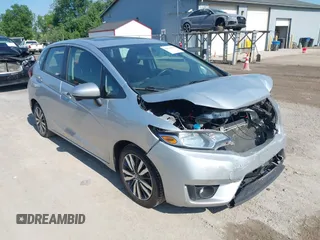 2015 Honda Fit EX-L z VIN 3HGGK5H80FM707753, wystawiony jako IAAI lot #42595070 z przebiegiem 86 461 mil mil oraz . Historia ofert i sprzedaży dostępna na DreamBid. Obrazek 1.