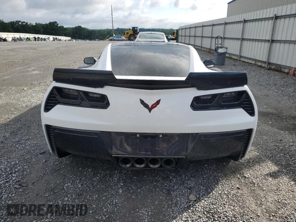 2015 Chevrolet Corvette Z06 3LZ with VIN 1G1YT2D6XF5602168, listed as a Copart auction lot 56561745 with 28,660 mi miles and Salvage title. Bid and sale history available at DreamBid. Image 6.