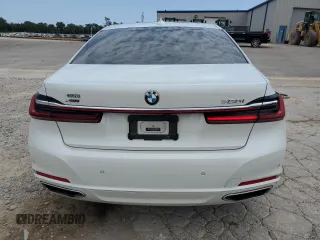 2020 BMW 7 Series 750i xDrive with VIN WBA7U2C06LGM26634, listed as a Copart auction lot 59951453 with 0 mi miles. Bid and sale history available at carsss.com. Image 6.