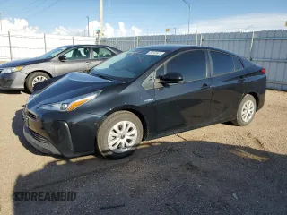 2022 Toyota Prius L Eco z VIN JTDKAMFU5N3164874, wystawiony jako Copart lot #54145925 z przebiegiem 89 331 mil mil oraz Szkoda całkowita • Salvage title. Historia ofert i sprzedaży dostępna na DreamBid. Obrazek 1.