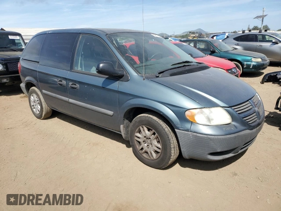 2007 Dodge Caravan SE z VIN 1D4GP25B57B116909, wystawiony jako Copart lot #54077655 z przebiegiem 41 605 mil mil oraz Czysty tytuł • Clean title. Historia ofert i sprzedaży dostępna na DreamBid. Obrazek 4.
