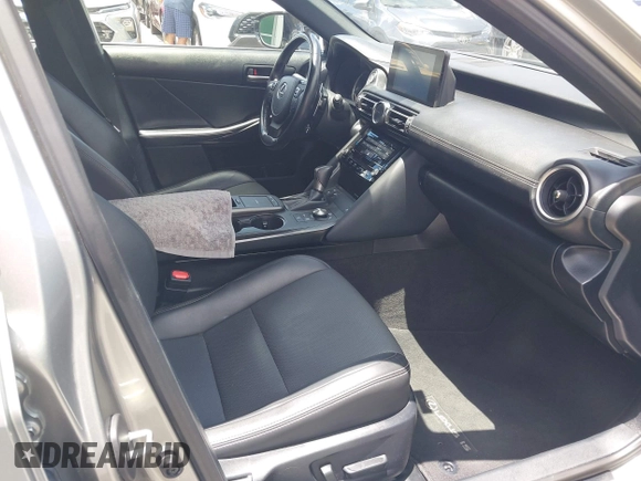 2021 Lexus IS 300 with VIN JTHCA1D23M5114416, listed as a IAAI auction lot 42582506 with 42,287 mi miles and . Bid and sale history available at DreamBid. Image 5.