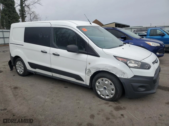 2018 Ford Transit Connect Van XL with VIN NM0LS7E78J1349292, listed as a Copart auction lot 44896315 with 0 mi miles and Salvage Title. Bid and sale history available at carsss.com. Image 4.