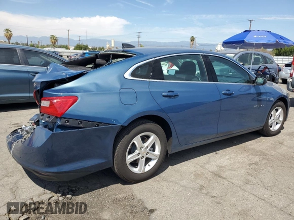 2024 Chevrolet Malibu LS with VIN 1G1ZC5ST4RF242974, listed as a Copart auction lot 52829465 with 10,625 mi miles and Salvage Title. Bid and sale history available at DreamBid. Image 3.