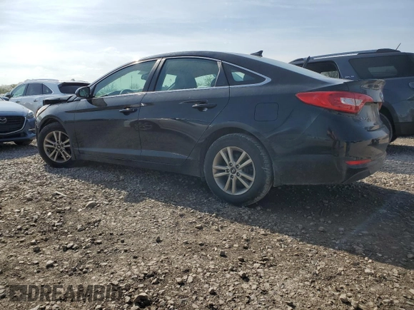 2017 Hyundai Sonata 2.4L with VIN 5NPE24AF1HH552339, listed as a Copart auction lot 53890315 with 139,850 mi miles and Salvage Title. Bid and sale history available at DreamBid. Image 2.