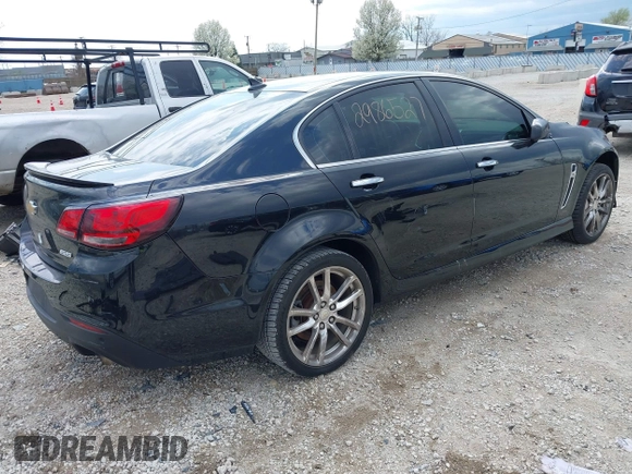 2014 Chevrolet SS with VIN 6G3F15RW3EL929877, listed as a IAAI auction lot 42095290 with Not provided miles and . Bid and sale history available at DreamBid. Image 4.