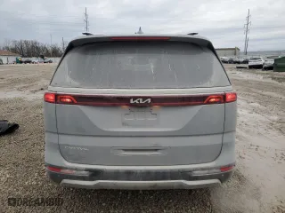 2023 Kia Carnival SX Prestige with VIN KNDNE5H36P6206062, listed as a Copart auction lot 43562195 with 76,089 mi miles and Salvage Title. Bid and sale history available at carsss.com. Image 6.
